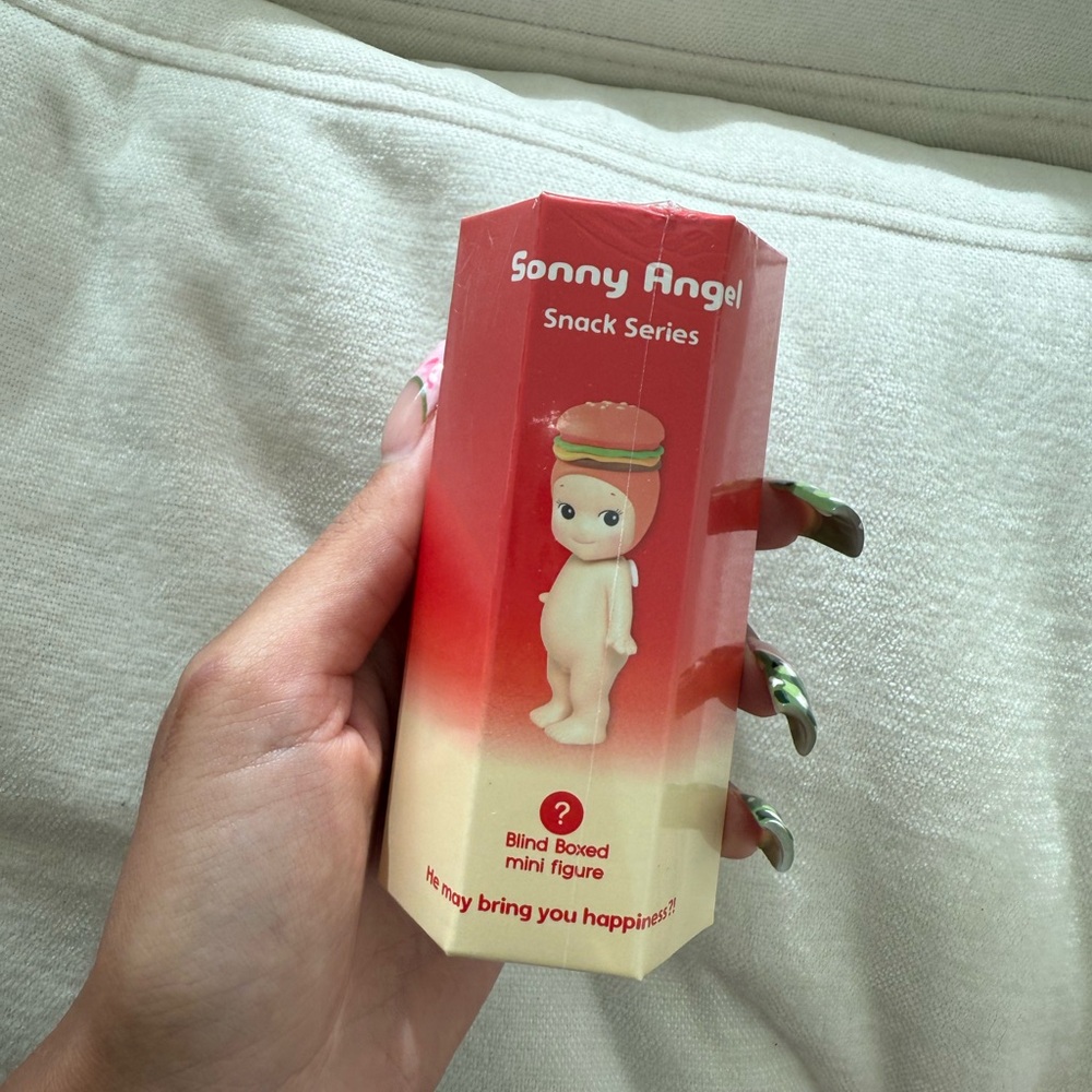 Sonny Angel Snack Series Mini Figure - Red and Cream